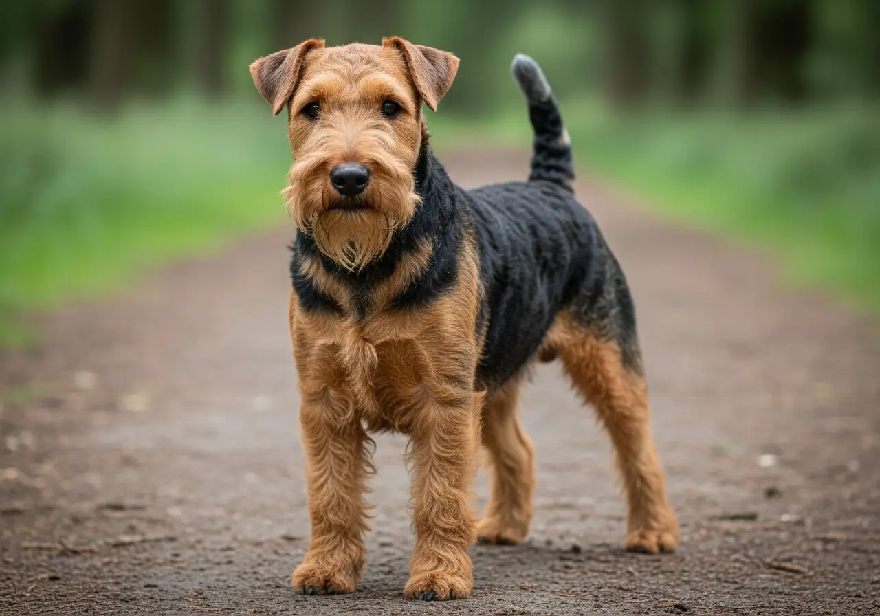 Foto eines Lakeland Terrier – KI-generiert (Imagen 4) für rundum.dog