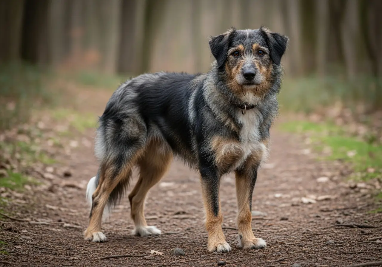 Foto eines Langhaariger Pyrenäenschäferhund – KI-generiert (Imagen 4) für rundum.dog