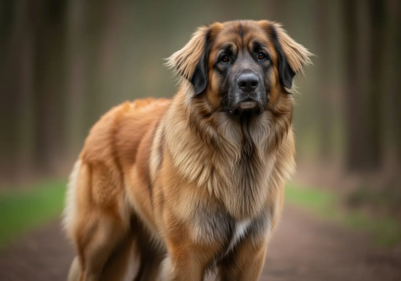 Foto eines Leonberger – KI-generiert (Imagen 4) für rundum.dog