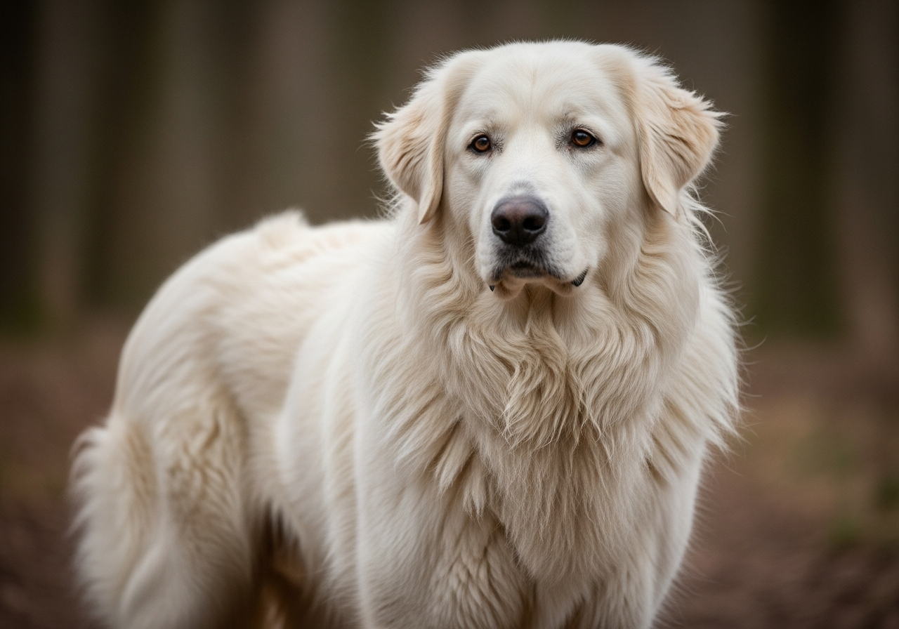 Foto eines Maremmano Abruzzese – KI-generiert (Imagen 4) für rundum.dog