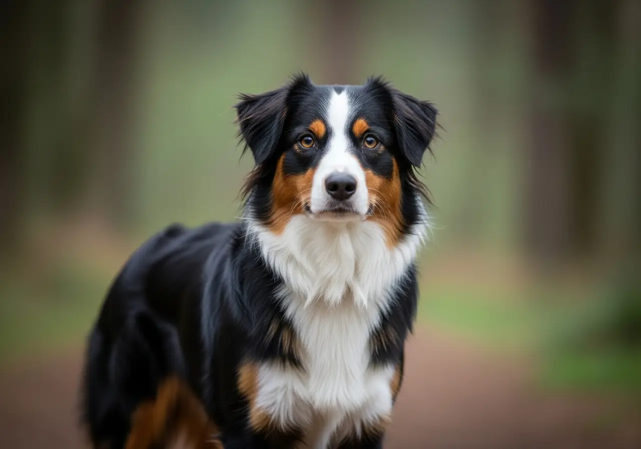Foto eines Miniatur Amerikanischer Schäferhund – KI-generiert (Imagen 4) für rundum.dog