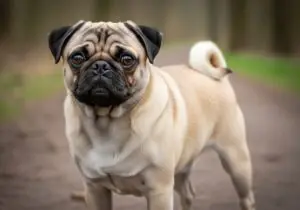 Foto eines Mops – KI-generiert (Imagen 4) für rundum.dog