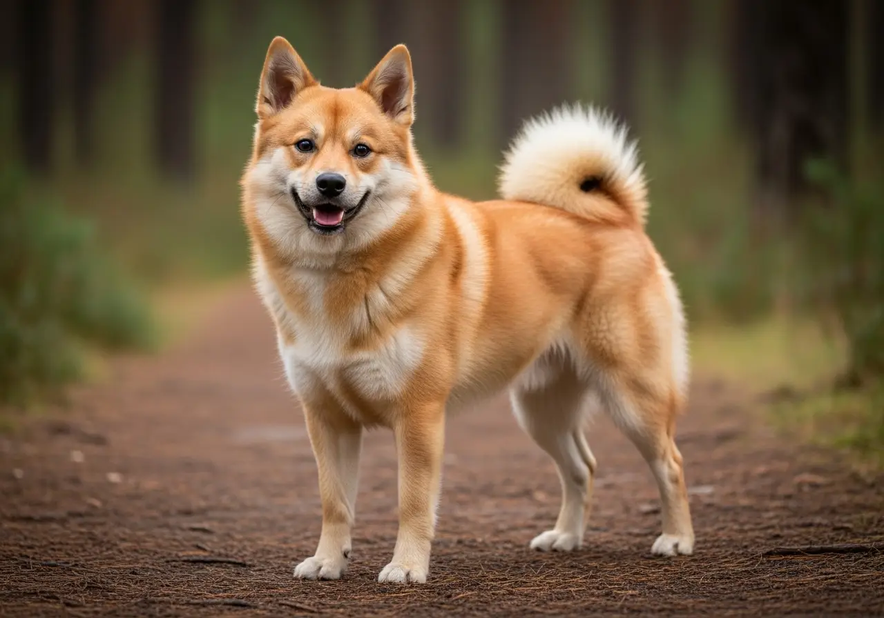 Foto eines Norwegischer Buhund – KI-generiert (Imagen 4) für rundum.dog
