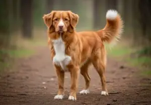 Foto eines Nova Scotia Duck Tolling Retriever – KI-generiert (Imagen 4) für rundum.dog