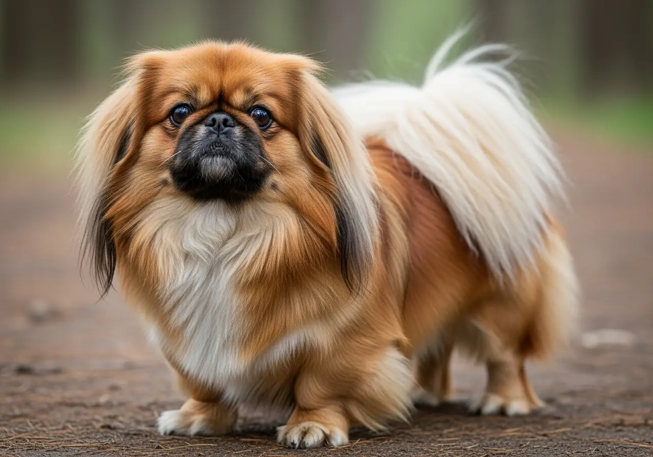 Foto eines Pekingese – KI-generiert (Imagen 4) für rundum.dog