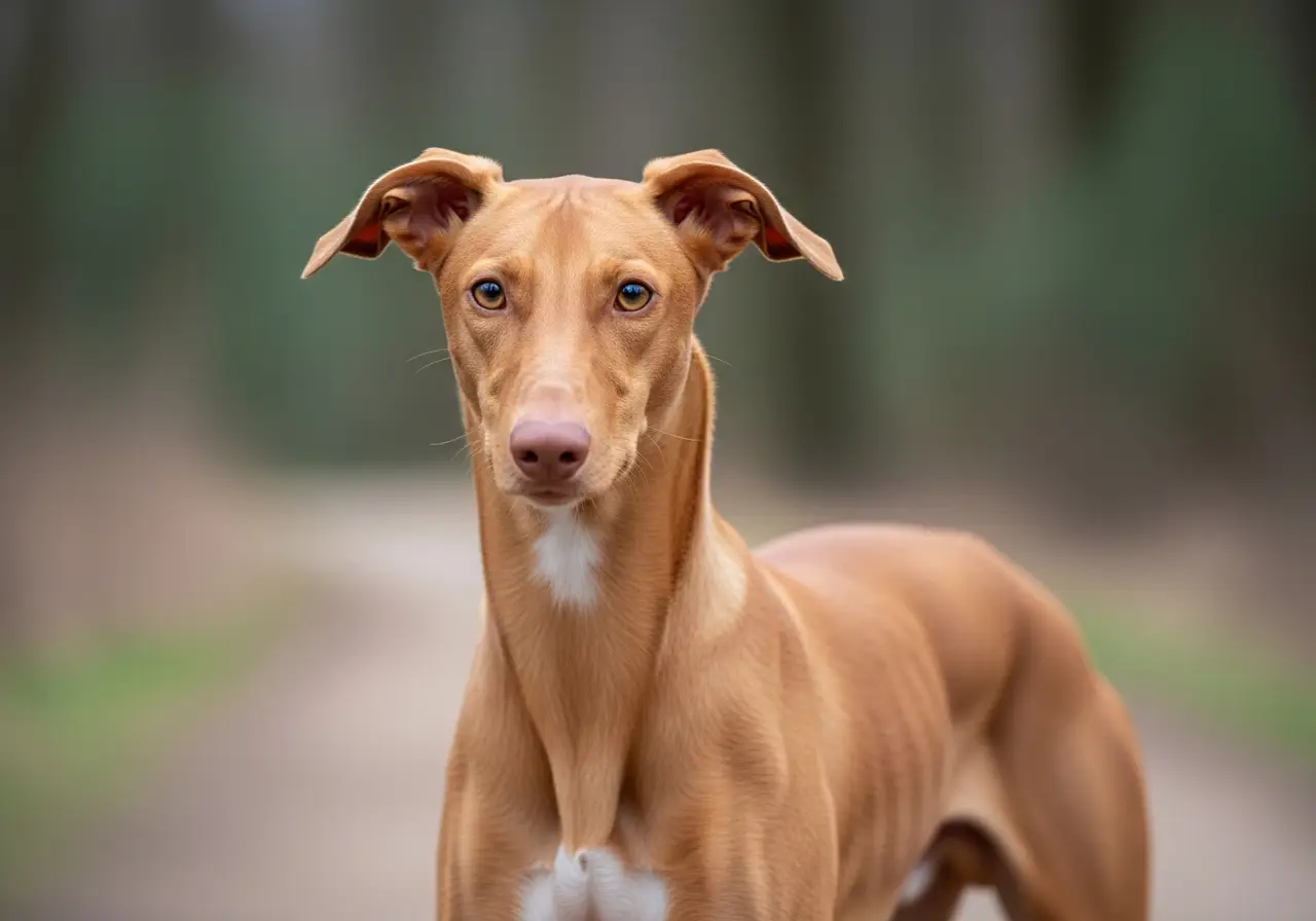 Foto eines Pharaonenhund – KI-generiert (Imagen 4) für rundum.dog