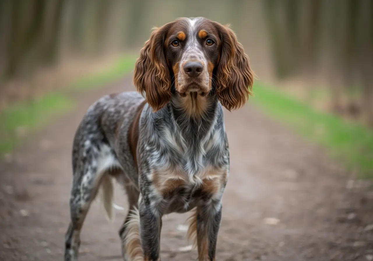 Foto eines Picardie-Spaniel – KI-generiert (Imagen 4) für rundum.dog