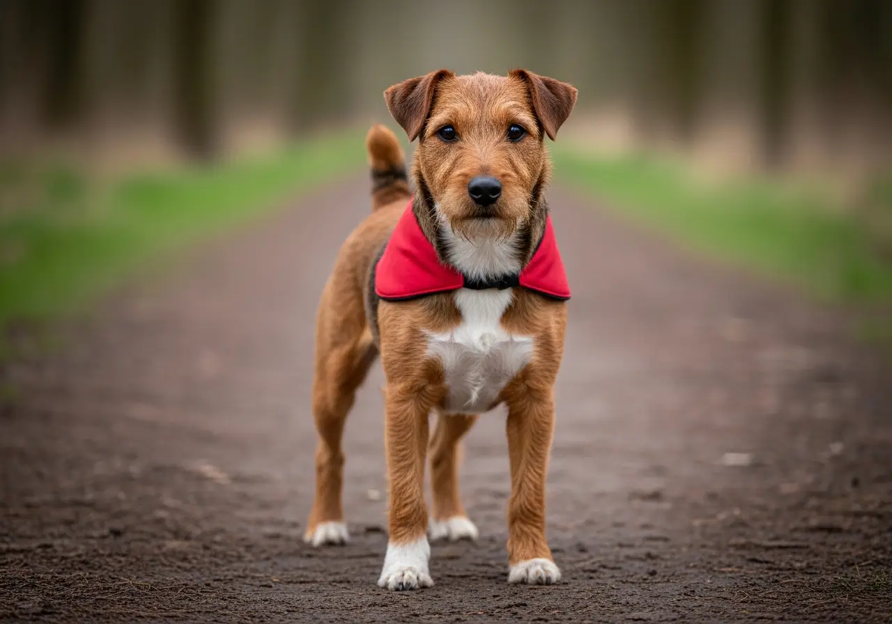 Foto eines Plummer Terrier – KI-generiert (Imagen 4) für rundum.dog