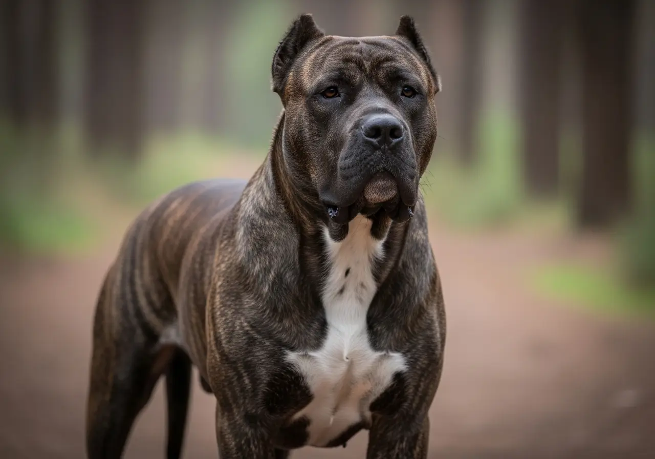 Foto eines Presa Canario – KI-generiert (Imagen 4) für rundum.dog