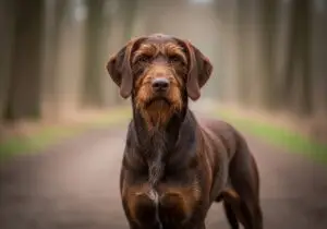 Foto eines Pudelpointer – KI-generiert (Imagen 4) für rundum.dog