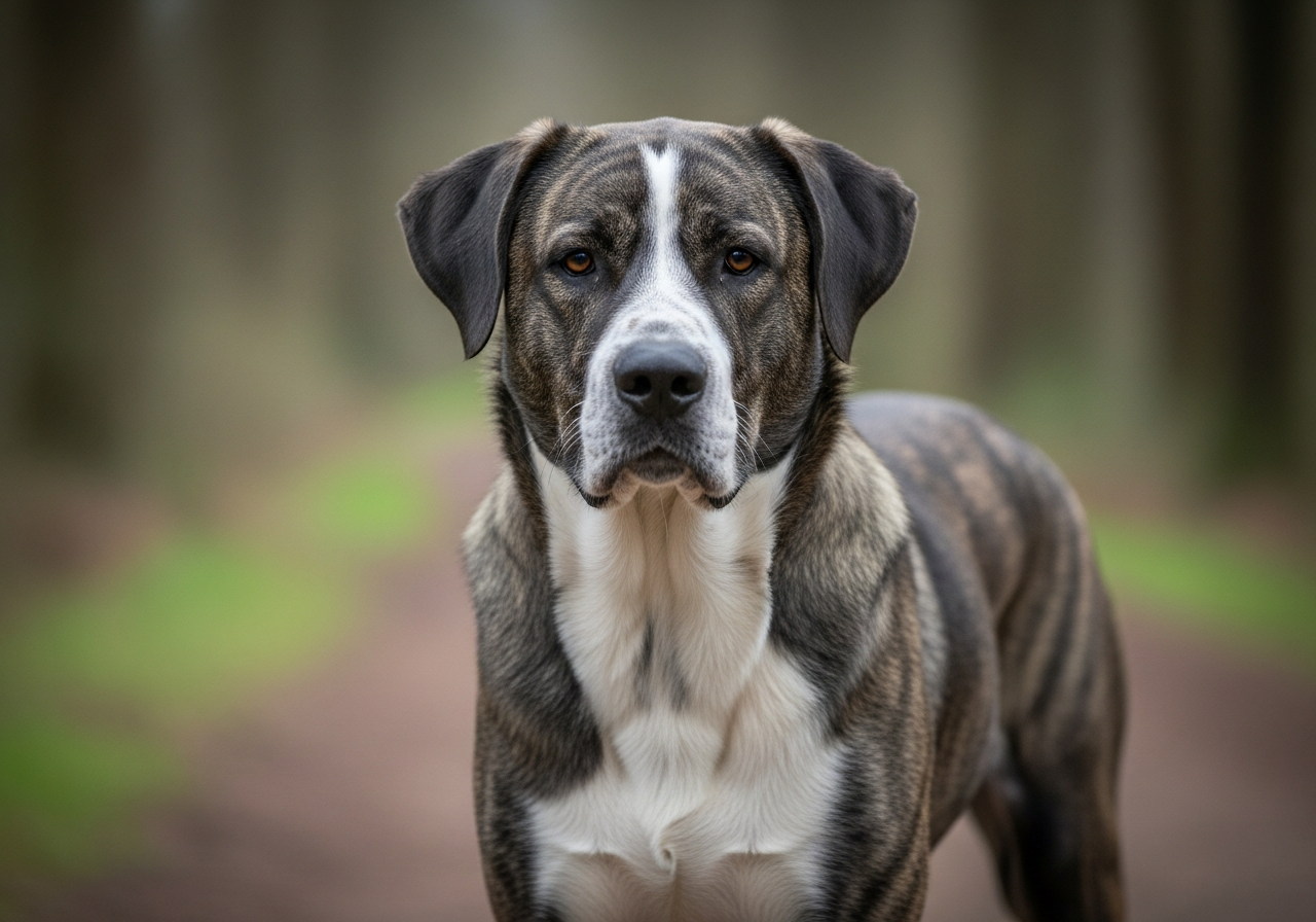 Foto eines Rafeiro von Alentejo – KI-generiert (Imagen 4) für rundum.dog