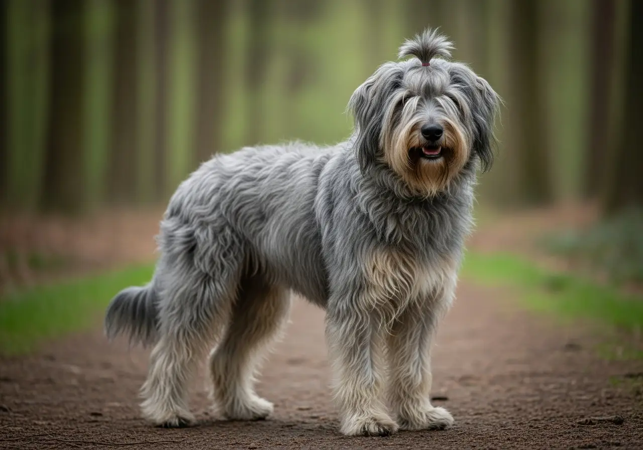 Foto eines Schapendoes – KI-generiert (Imagen 4) für rundum.dog