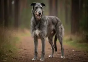 Foto eines Schottischer Hirschhund – KI-generiert (Imagen 4) für rundum.dog