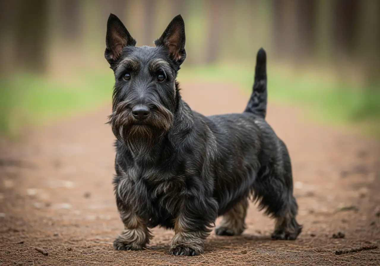 Foto eines Schottischer Terrier – KI-generiert (Imagen 4) für rundum.dog