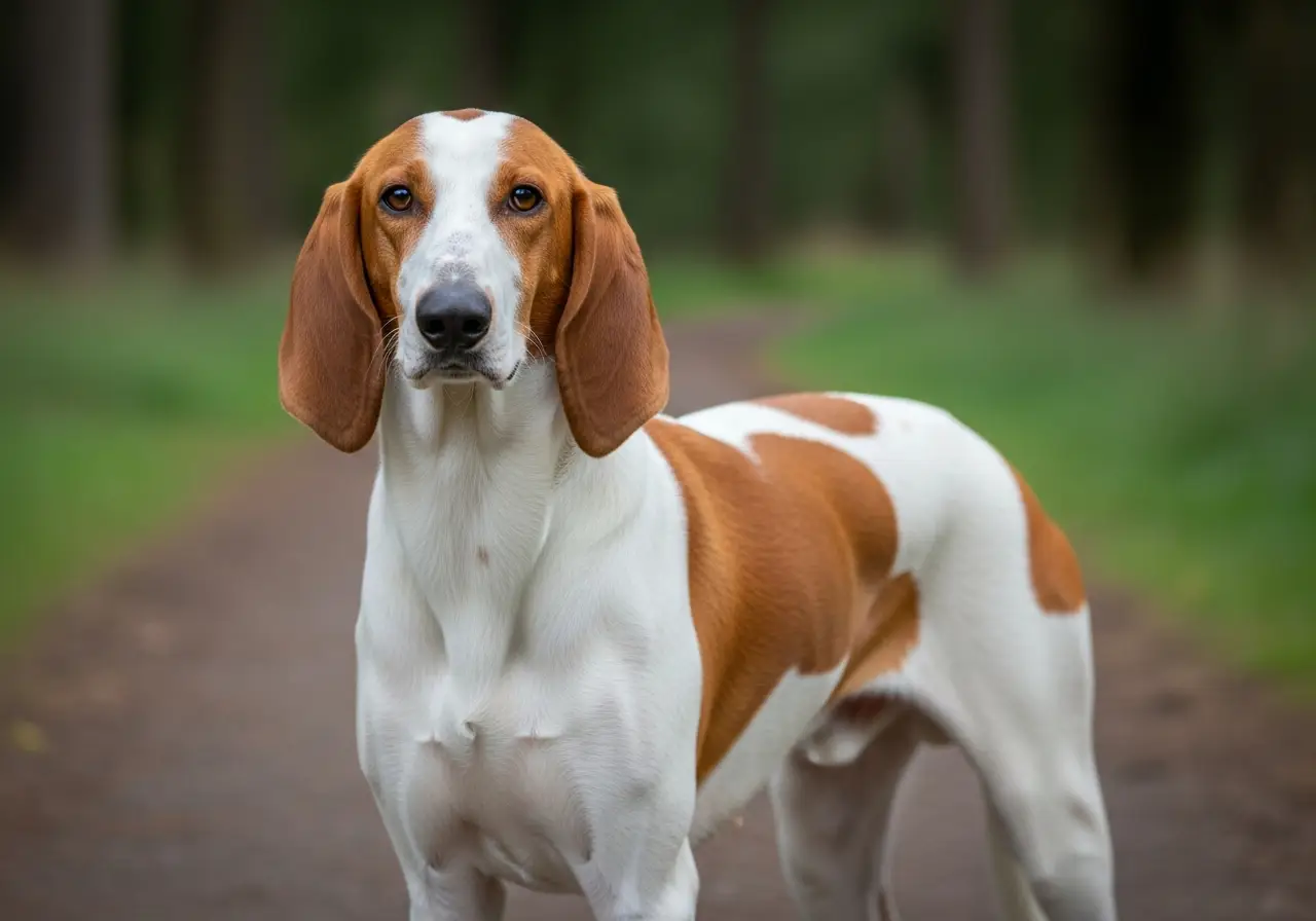 Foto eines Schwyzer Laufhund – KI-generiert (Imagen 4) für rundum.dog