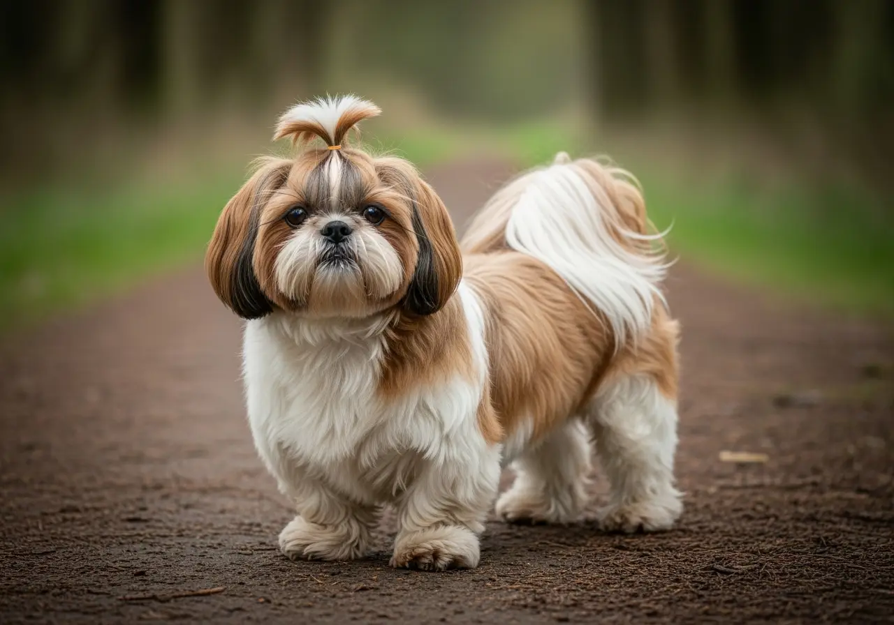 Foto eines Shih Tzu – KI-generiert (Imagen 4) für rundum.dog