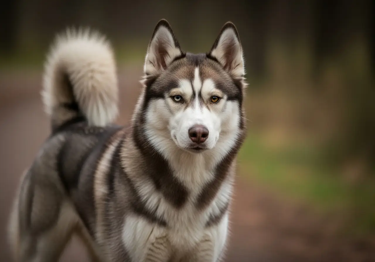 Foto eines Sibirischer Husky – KI-generiert (Imagen 4) für rundum.dog