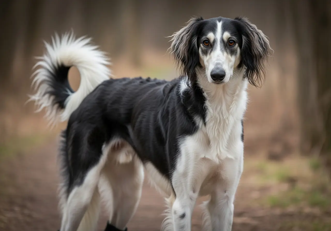 Foto eines Taigan (Kirgisischer Windhund) – KI-generiert (Imagen 4) für rundum.dog