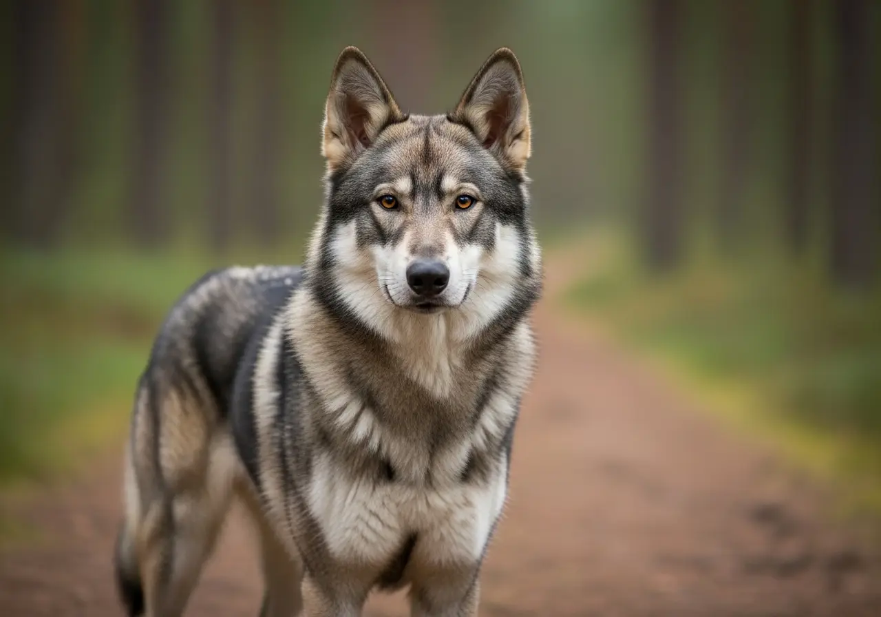 Foto eines Tamaskan – KI-generiert (Imagen 4) für rundum.dog