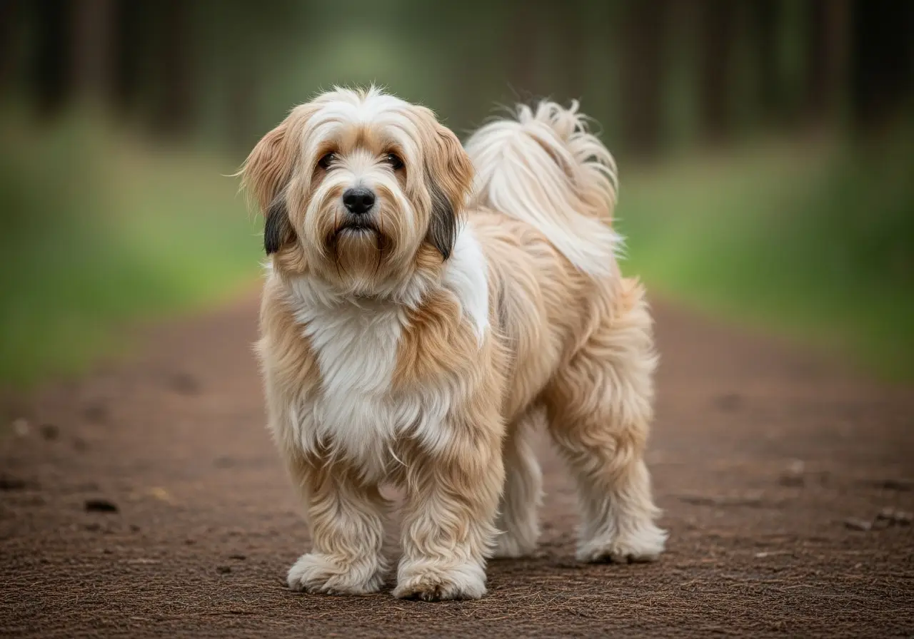 Foto eines Tibet Terrier – KI-generiert (Imagen 4) für rundum.dog