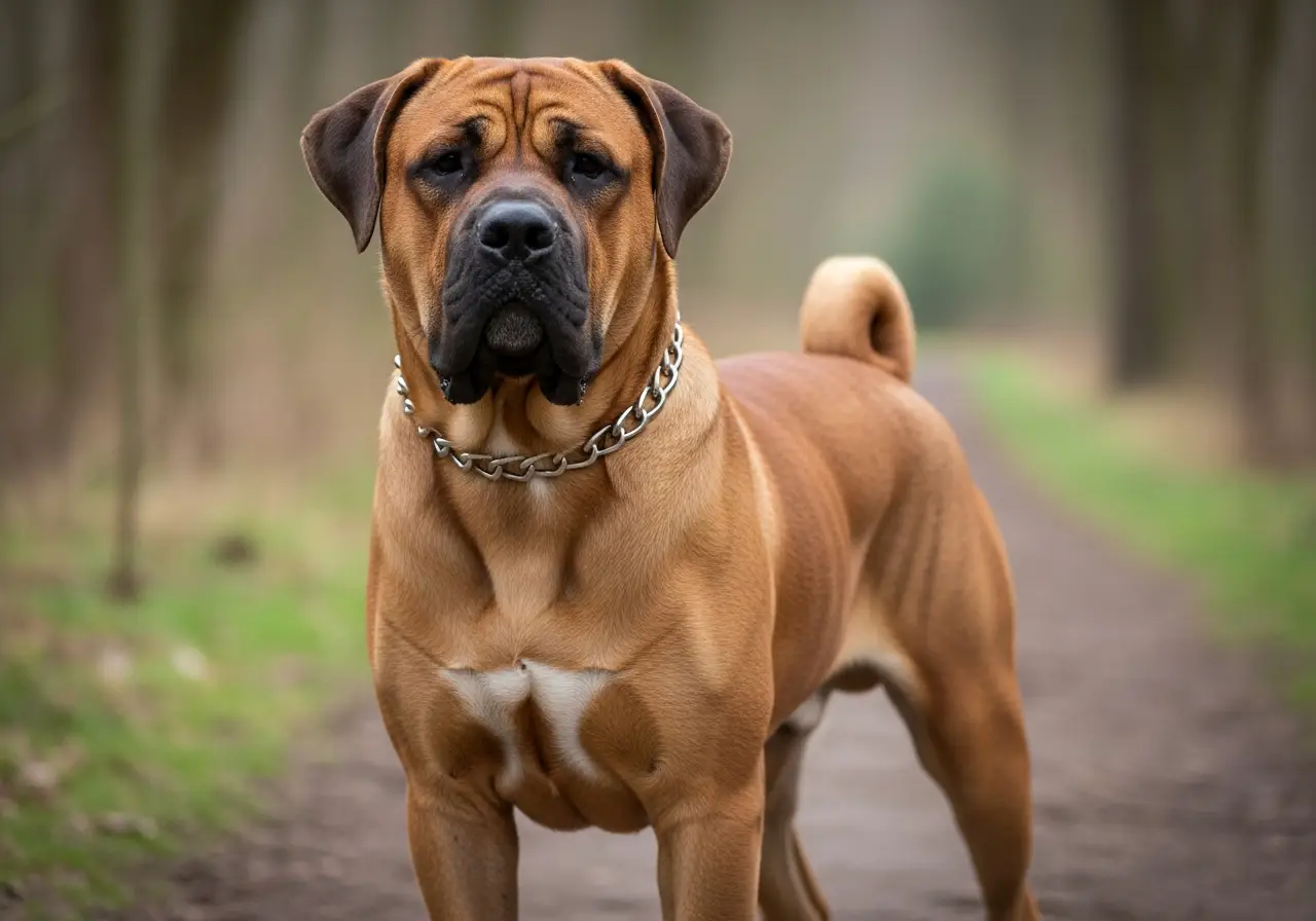 Foto eines Tosa – KI-generiert (Imagen 4) für rundum.dog