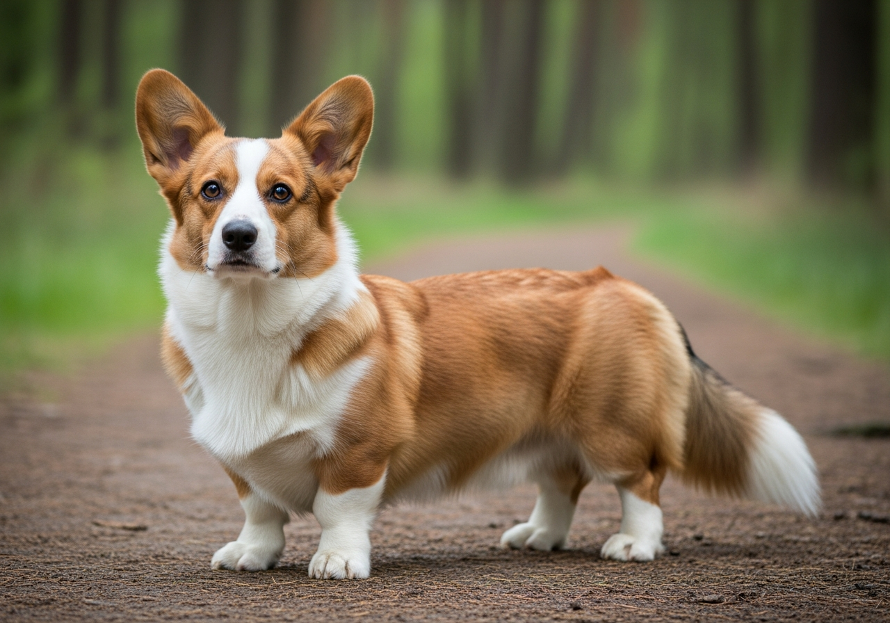 Foto eines Welsh Corgi Cardigan – KI-generiert (Imagen 4) für rundum.dog