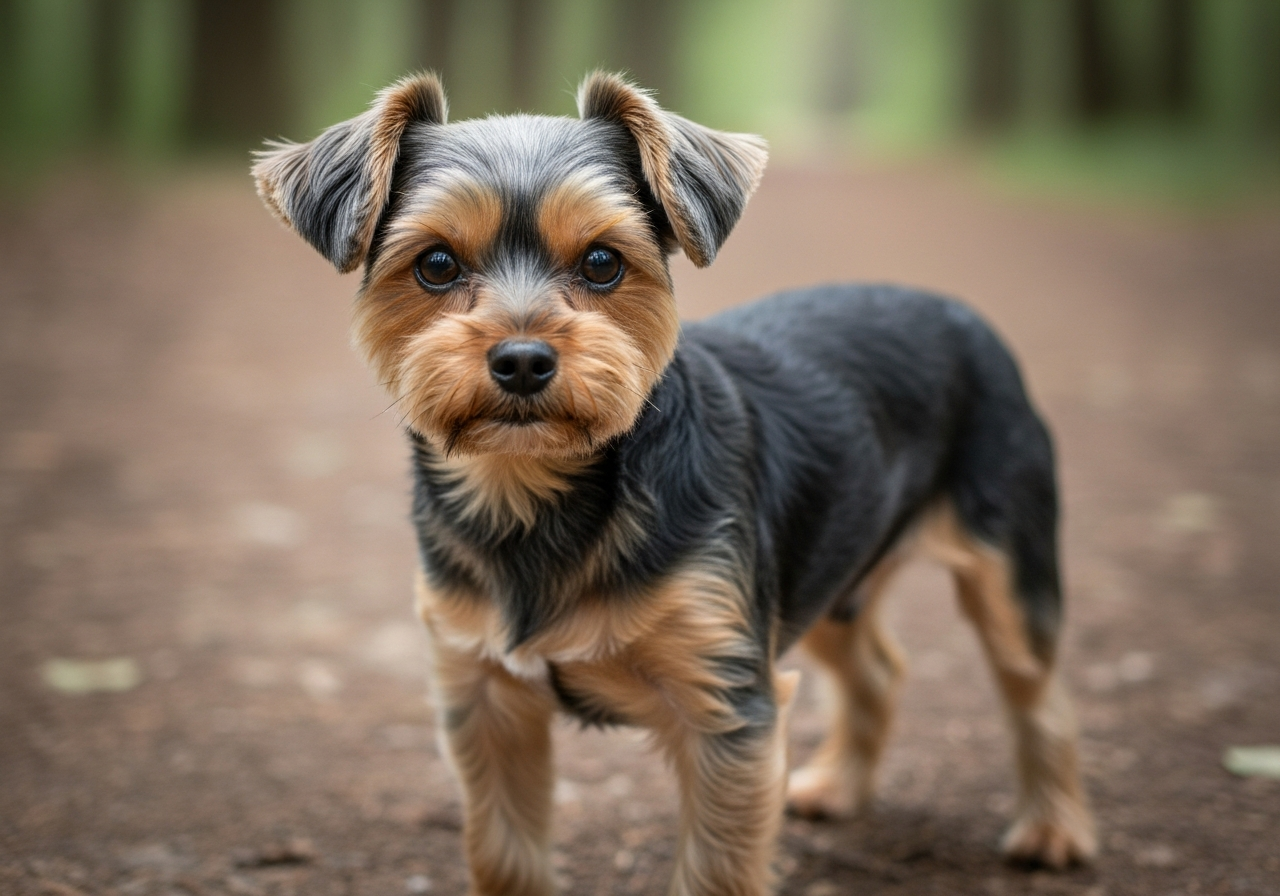 Foto eines Yorkiepoo – KI-generiert (Imagen 4) für rundum.dog