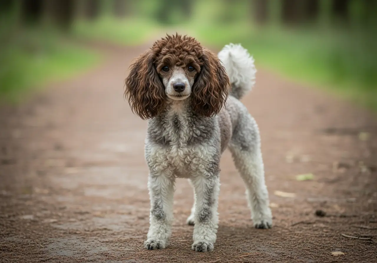 Foto eines Zwergpudel – KI-generiert (Imagen 4) für rundum.dog