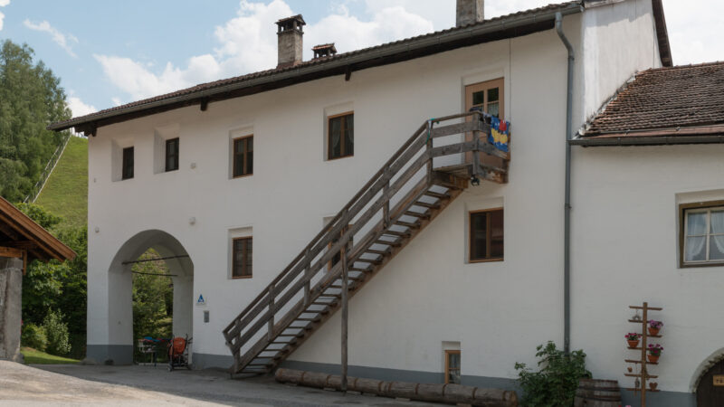 Pitzenklamm mit Luis-Trenker-Steig und Benni-Raich-Brücke