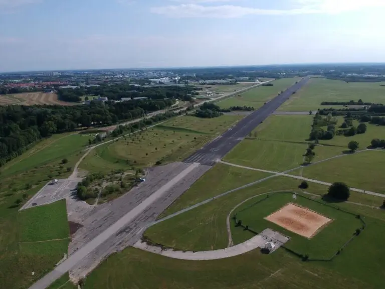 Blick auf Unterhaching