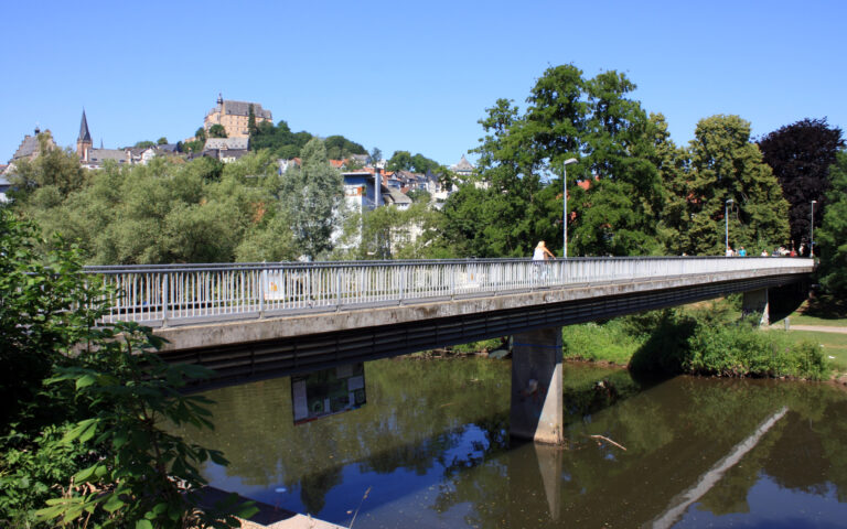 Blick auf Marburg