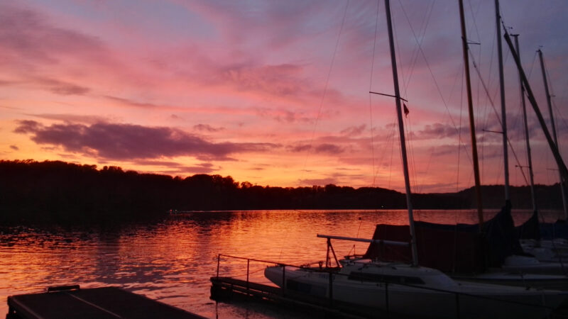 Baldeneysee - Abendstimmung am Baldeneysee