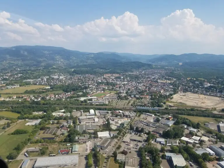 Blick auf Achern