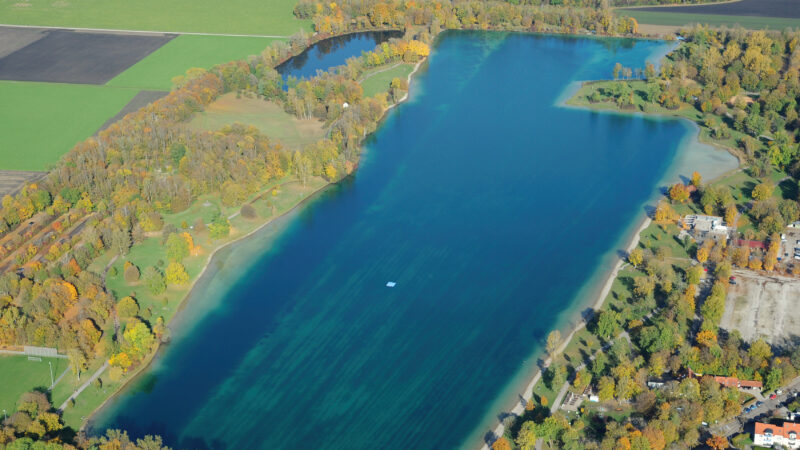 Mallertshofer Holz mit Heiden und Mallertshofer See