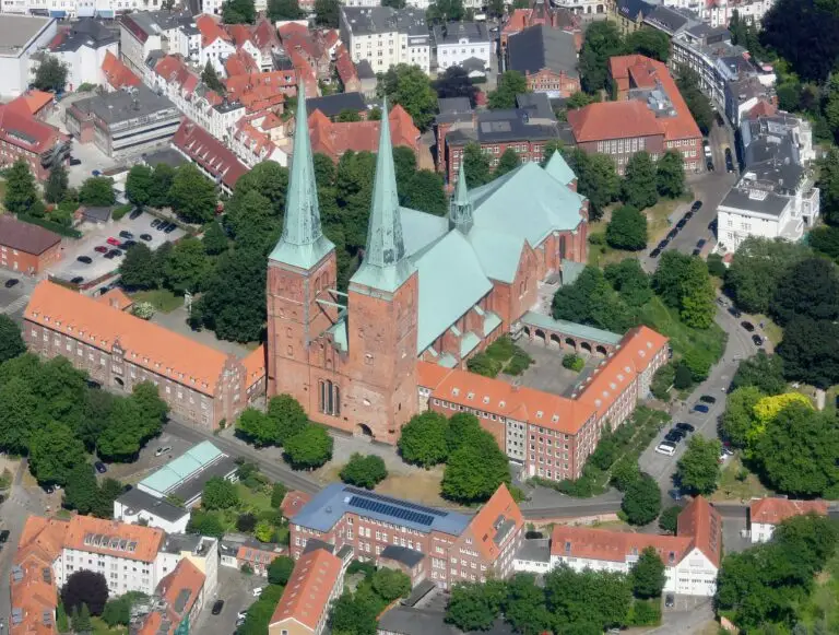 Blick auf Lübeck