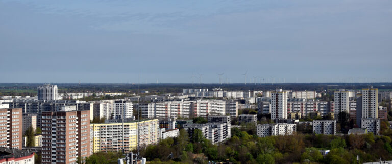 Blick auf Marzahn
