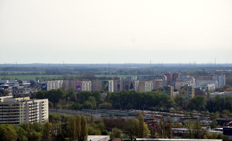 Blick auf Hellersdorf