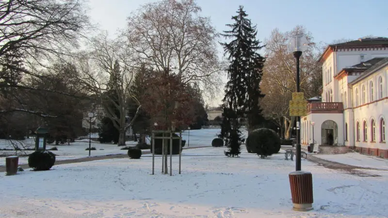 Alter Kurpark Bad Soden am Taunus - Bad Soden Taunus Alter Kurpark im Winter