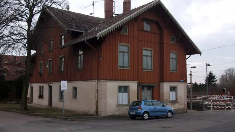 Sächsischer Weinwanderweg (Abschnitt Meißen) - Clp 20110210 Bf Niederau EG 1