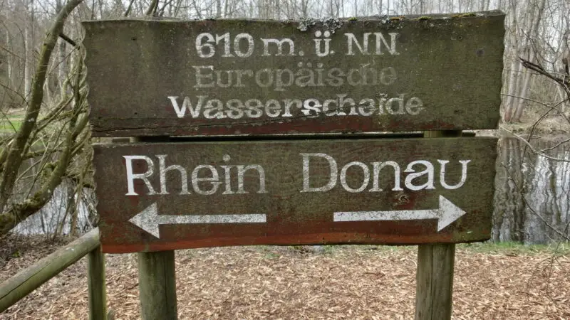 Pfrunger-Burgweiler Ried (Naturschutzzentrum Wilhelmsdorf) - D BW Wilhelmsdorf Pfrunger Burgweiler Ried EuropC3A4ische Wasserscheide