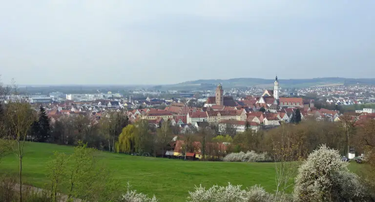 Blick auf Donauwörth