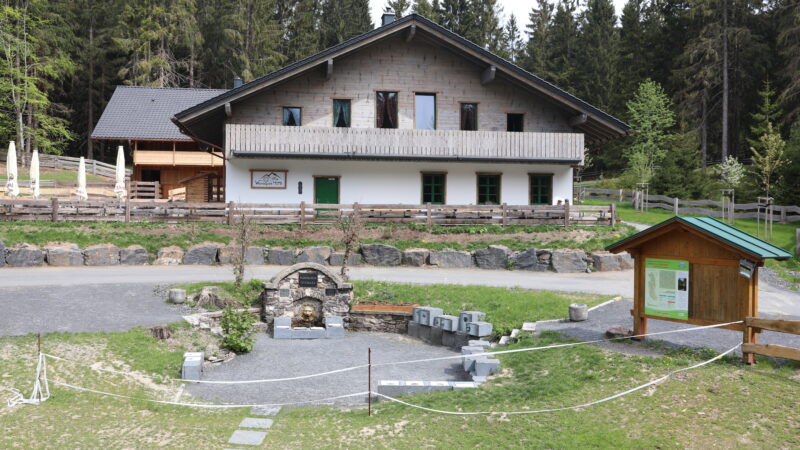 Werraquelle Fehrenbach (Rundwanderweg ab Masserberg) - Fehrenbach Werraquelle