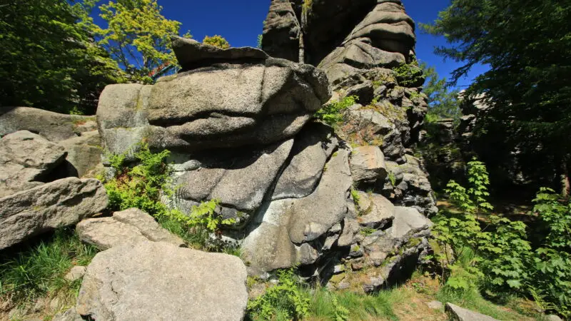 Greifensteine, Ehrenfriedersdorf - Felsformation Greifensteine bei Ehrenfriedersdorf2C Sachsen 2H1A0567WI