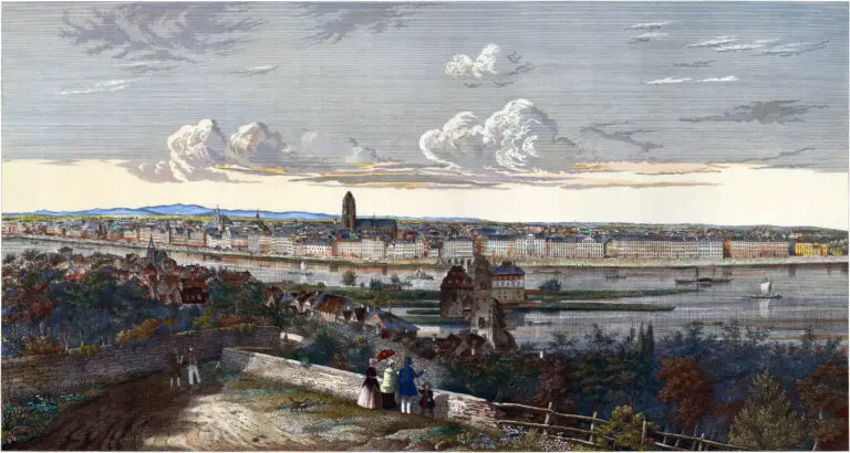 Blick auf Frankfurt am Main