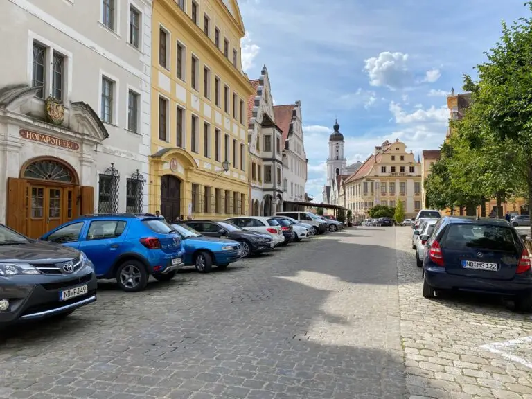 Blick auf Neuburg an der Donau