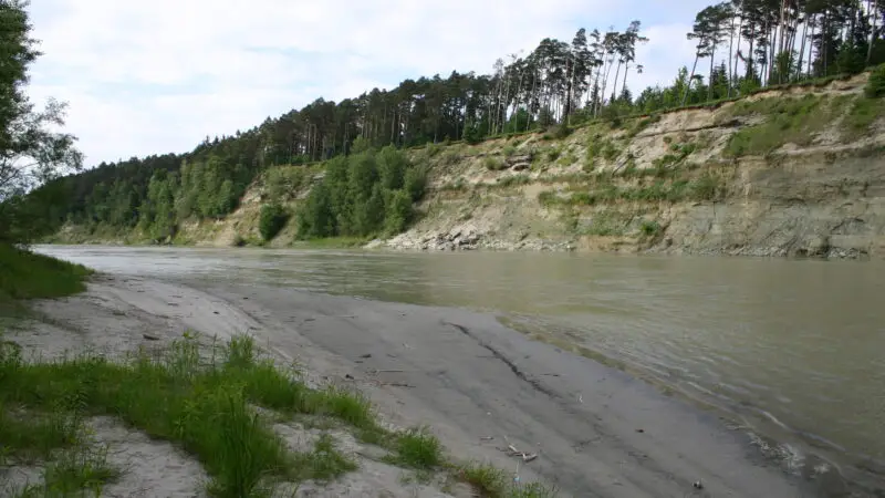 Flossinger See (Flossinger Badesee) - Geotop 183R010 Prallhang des Inns bei Heisting 05
