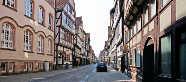 Blick auf Hannoversch Münden