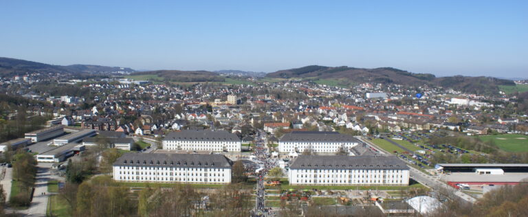 Blick auf Hemer
