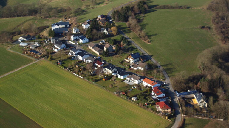 Blick auf Hennef