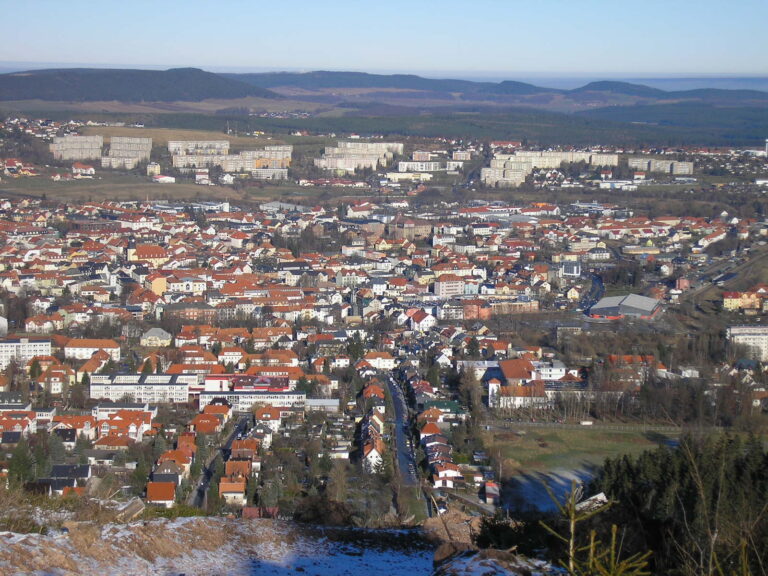 Blick auf Ilmenau